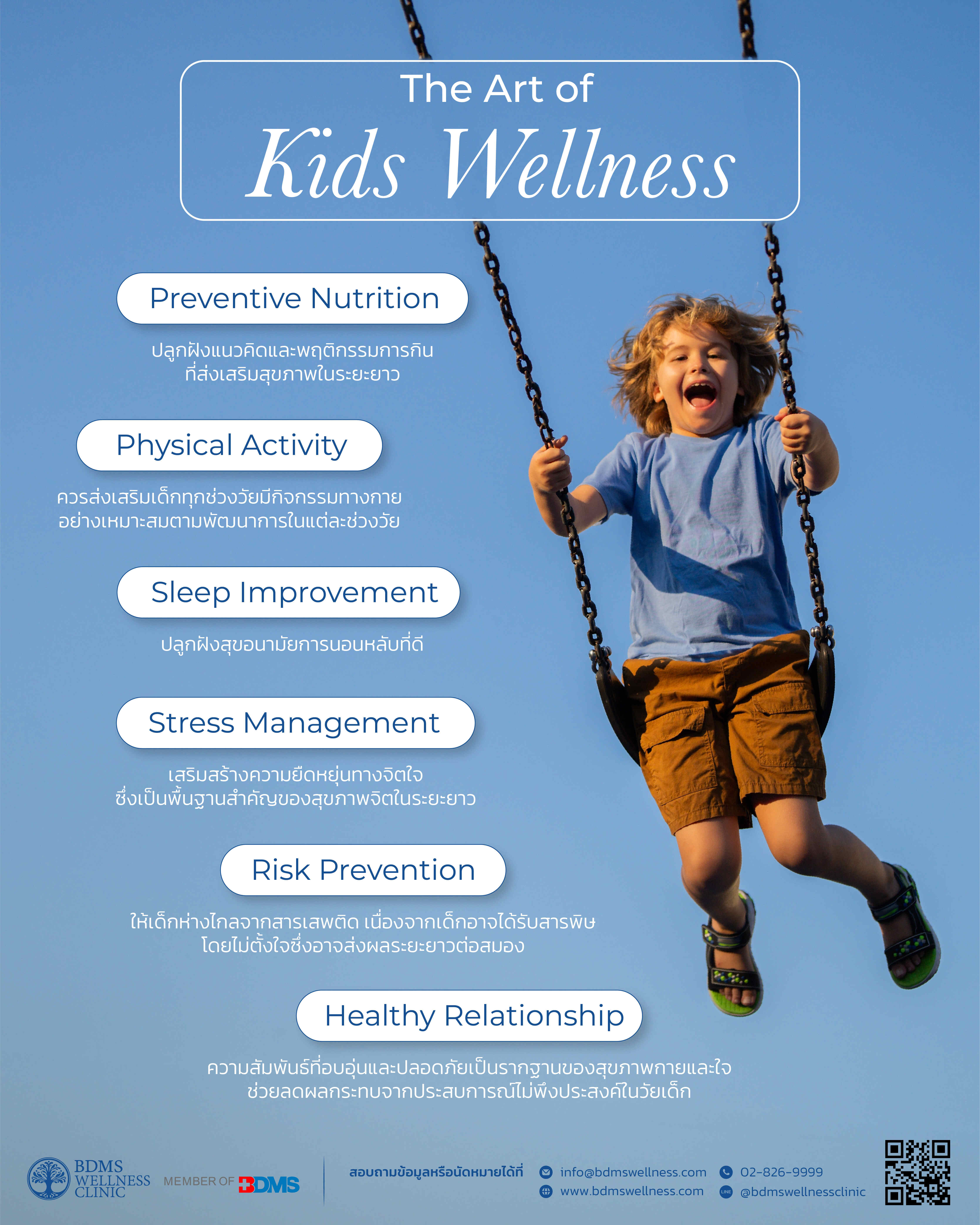 วัยเด็กสุขภาพดี วางรากชีวิตยืนยาว